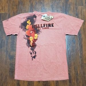 Hell Fire Sauce Skull T shirts